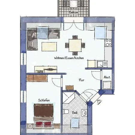 One-bedroom * Гретзиль